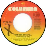 7inch Vinyl Single - Rodney Crowell - She's Crazy For Leaving / Brand New Rag