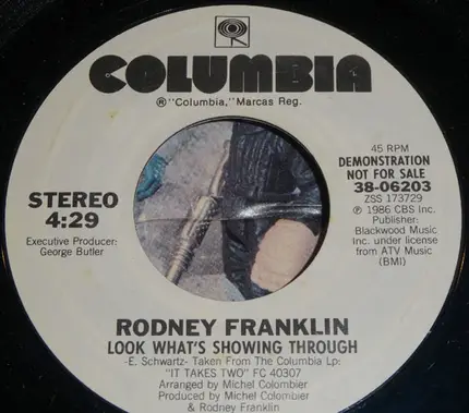Rodney Franklin - Look What's Showing Through
