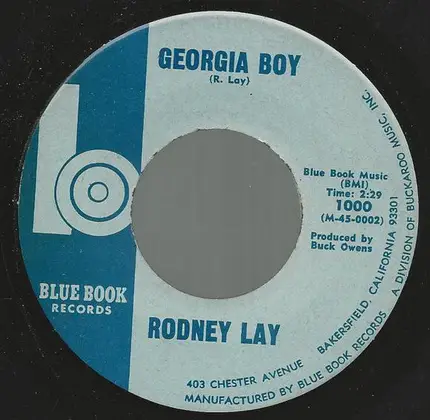 Rodney Lay - Not Going Back To Jackson