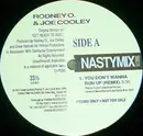 12inch Vinyl Single - Rodney O & Joe Cooley - You Don't Wanna Run Up / Let's Do It Like This (Remixes) - Promo