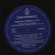 LP - De Milan / Daza / Narvaez / Pisador - Vihuelistas Españoles (Siglo XVI)