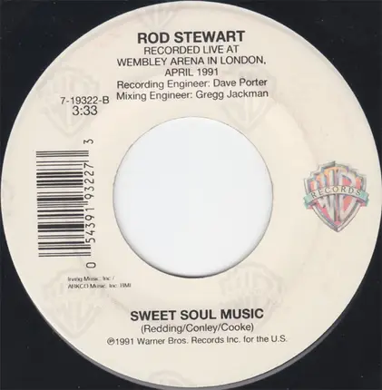 Rod Stewart With The Temptations - The Motown Song