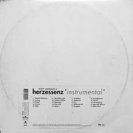 Roey Marquis II - Herzessenz (Instrumental)