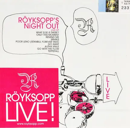 Röyksopp - Röyksopp's Night Out (Live EP)