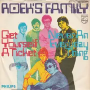 7inch Vinyl Single - Roek's Family - Get Yourself A Ticket / Never An Everyday Thing
