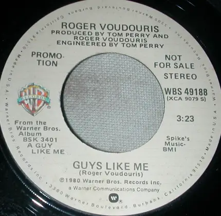 Roger Voudouris - A Guy Like Me