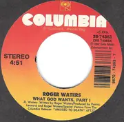 7inch Vinyl Single - Roger Waters - What God Wants, Part 1