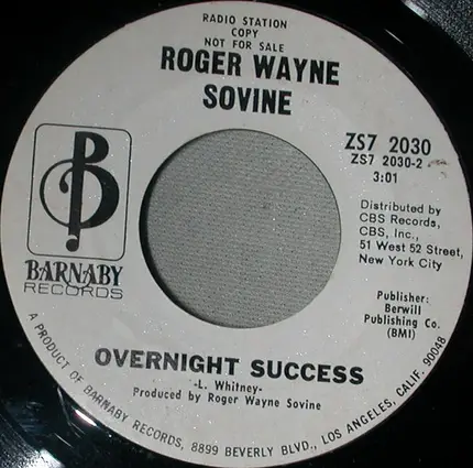 Roger Wayne Sovine - Kinda Down On My Luck