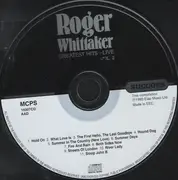 CD - Roger Whittaker - Greatest Hits - Live - Vol. 2
