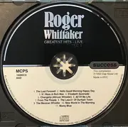 CD - Roger Whittaker - Greatest Hits - Vol. 1 Live