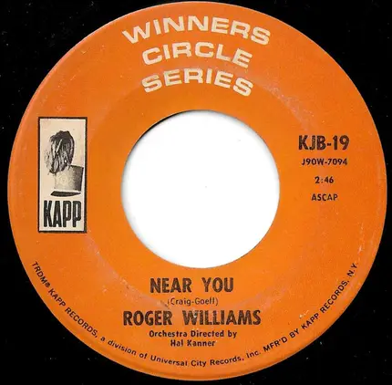 Roger Williams - Temptation