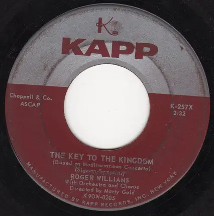 Roger Williams - The Keys To The Kingdom