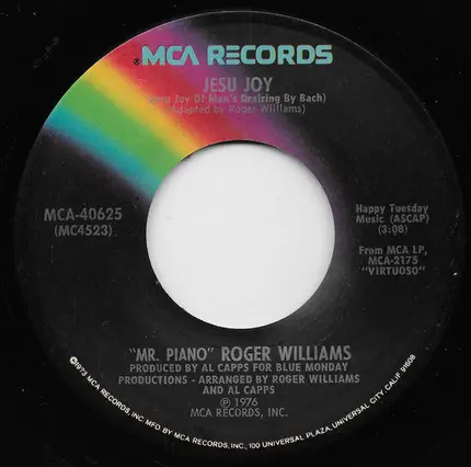 Roger Williams - Cast Your Fate To The Wind