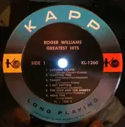 LP - Roger Williams - Greatest Hits