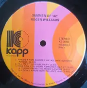 LP - Roger Williams - Summer Of '42 (The Summer Knows)