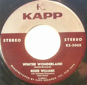 Roger Williams - Winter Wonderland / Mary's Little Boy Child