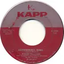 7inch Vinyl Single - Roger Williams - Arrivederci, Roma