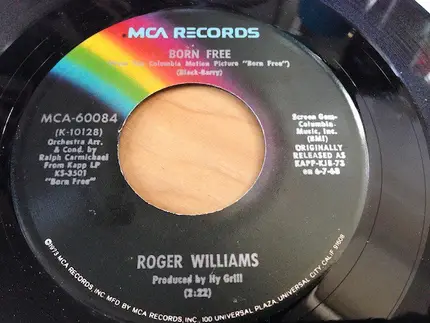 Roger Williams - Somewhere, My Love