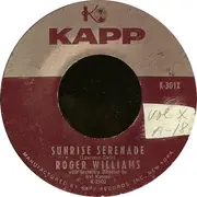 7inch Vinyl Single - Roger Williams - Sunrise Serenade / Cool Water