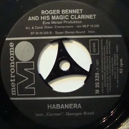 Roger Bennet And His Magic Clarinet - Largo