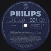 LP - Roger Bean Und Sein Orchester - 28 Hits Auf Dem Akkordeon - 2. Folge
