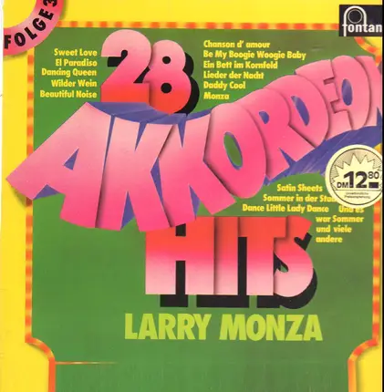 Roger Bean, Rhythmus Gruppe - 28 Akkordeon Hits Folge 3