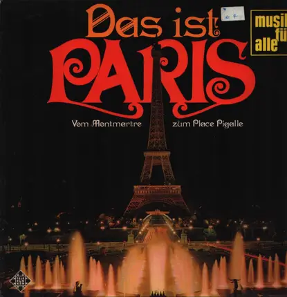 Roger Billon, Roland Thyssen, Charles Parker - Das Ist Paris