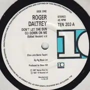 7inch Vinyl Single - Roger Daltrey - Don't Let The Sun Go Down On Me