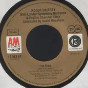 7inch Vinyl Single - Roger Daltrey - I'm Free