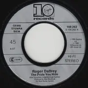 7inch Vinyl Single - Roger Daltrey - The Pride You Hide