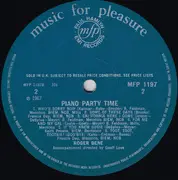LP - Roger Dene - Piano Party Time - Mono