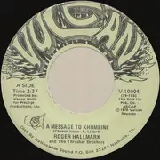 7inch Vinyl Single - Roger Hallmark And The Thrasher Brothers - A Message To Khomeini