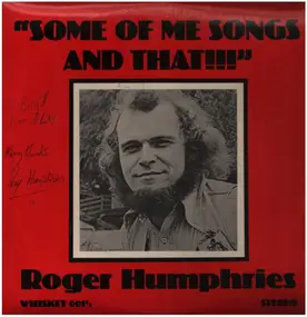 Roger Humphries - Some Of Me Songs And That