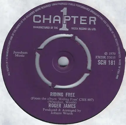 Roger James - Riding Free