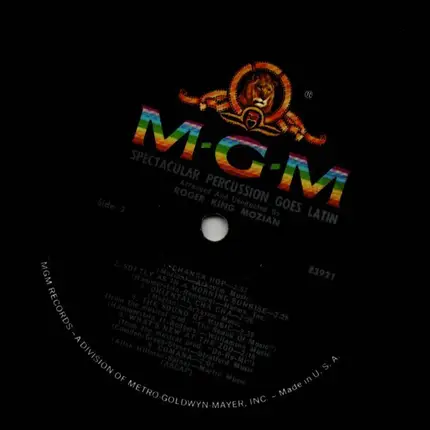 Roger King Mozian And His Orchestra - Spectacular Percussion Goes Latin