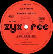 12inch Vinyl Single - Roger Meno - Love, Good-Bye