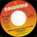 7inch Vinyl Single - Roger Miller And Willie Nelson With Ray Price - Old Friends