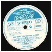 LP - Roger Miller - Musical Rendezvous Presents Roger Miller