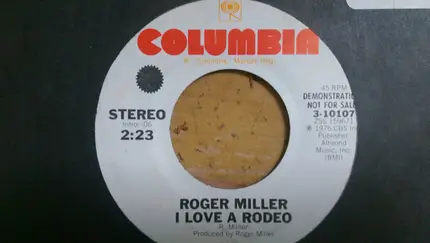 Roger Miller - I Love A Rodeo
