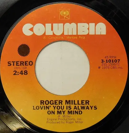 Roger Miller - I Love A Rodeo