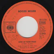 7inch Vinyl Single - Roger Miller - Open Up Your Heart / Qua La Linta