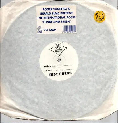 Roger Sanchez , Gerald Elms , The International Posse - Funky and Fresh