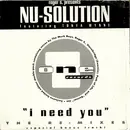 2 x 12inch Vinyl Single - Roger Sanchez Presents Nu-Solution Featuring Tonya Wynne - I Need You (The Remixes)