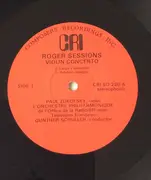 LP - Roger Sessions - Violin Concerto
