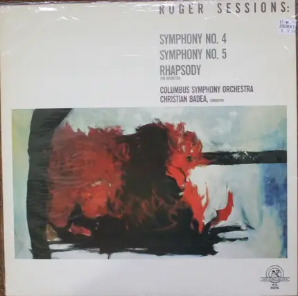 Sessions - Symphony No. 4 · Symphony No. 5 · Rhapsody For Orchestra