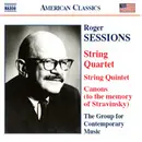 CD - Roger Sessions , The Group For Contemporary Music - String Quartet / String Quintet / Canons