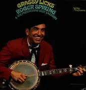 LP - Roger Sprung And His Progressive Bluegrassers - Grassy Licks - Mono