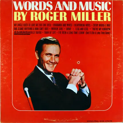Roger Miller - Words and Music