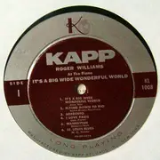 LP - Roger Williams - It's A Big Wide Wonderful World