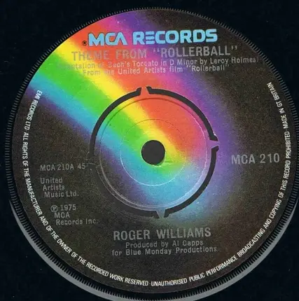 Roger Williams - Theme From Rollerball